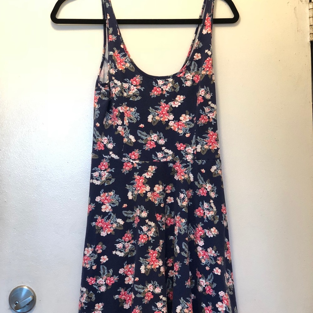 Blue Floral Dress